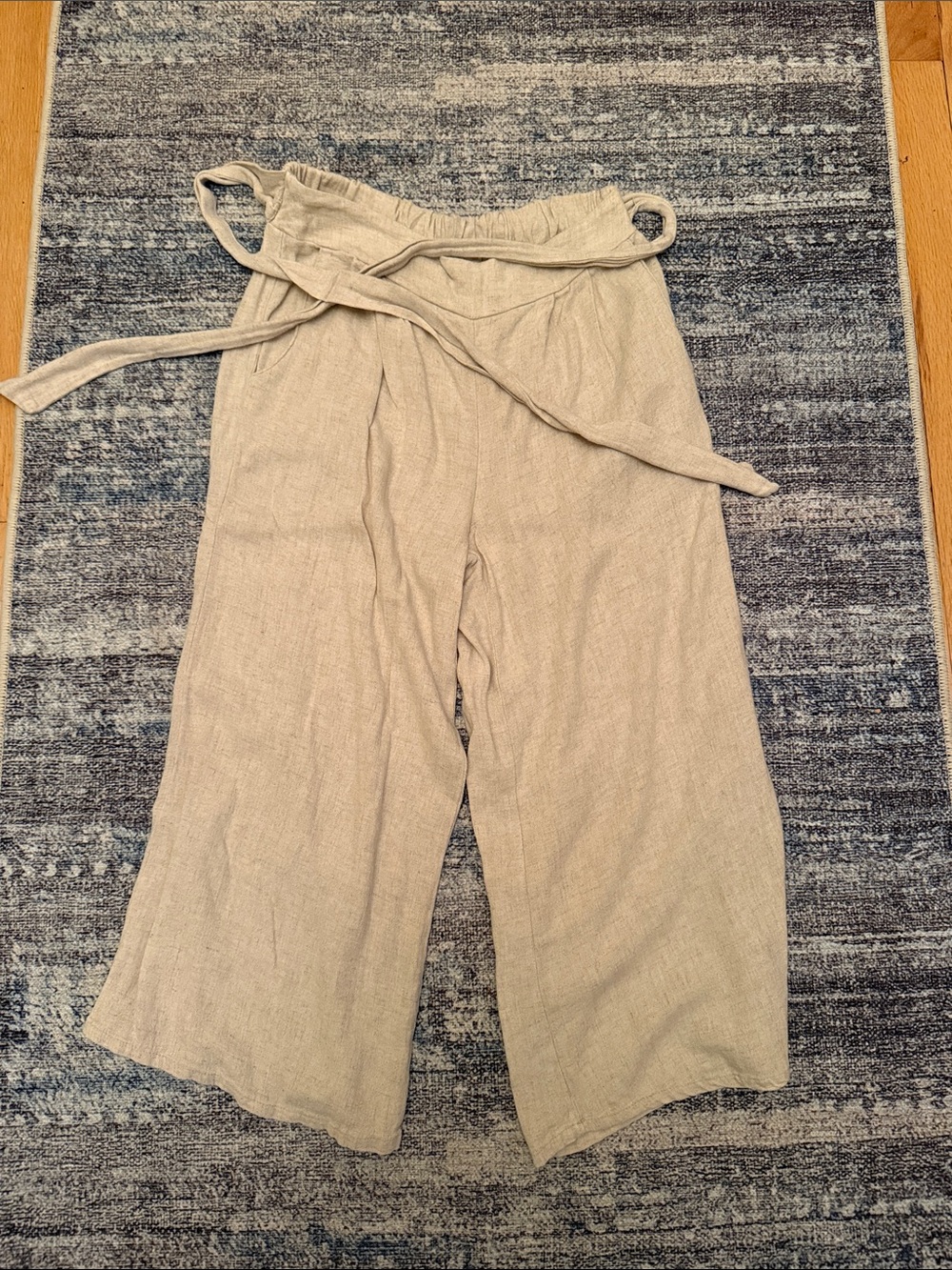 Lilyful Chico Neutral Ribbed Drawstring Pants - Picture 10 of 10